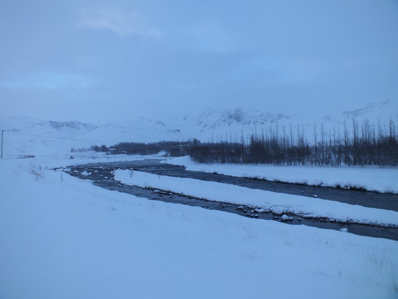 Hot river